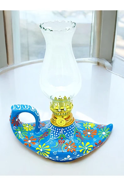 sharp&art %100 EL İŞLEMESİ,KABARTMA DESEN DEKORATİF ALAADDİN GAZ LAMBALARI (5 RENK SEÇENEĞİ İLE...) ürün görseli