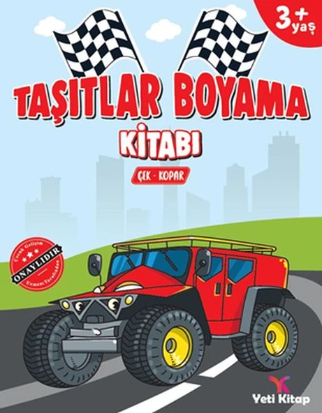 Taşıtlar Boyama Kitabı ürün görseli