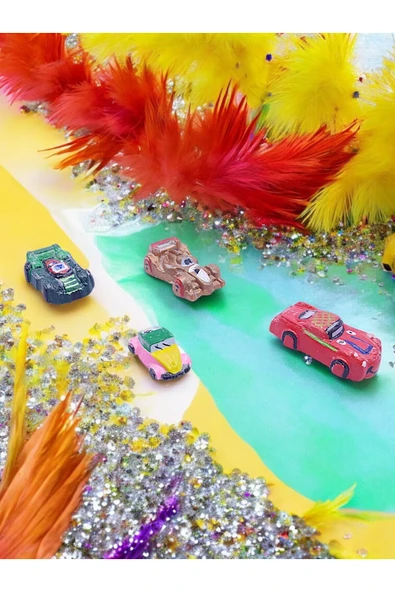 sharp&art Taş Boyama Anne-çocuk Etkinliği, 30 Parça Motorlu Araç Ve Hayvanlar, Aile Ve Okul Etkinliği - 5