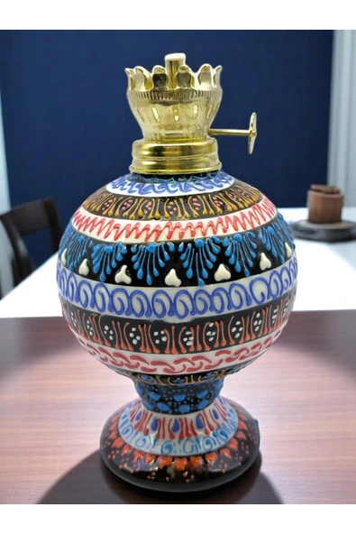 sharp&art OTANTİK DESENLİ, %100 EL İŞLEMESİ DEKORATİF GAZ LAMBALARI,KANDİLLER, 14 FARKLI MODEL İLE... - 2