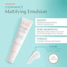 Avène Cleanance Mattifying Emulsion 40 ml - Resim 2