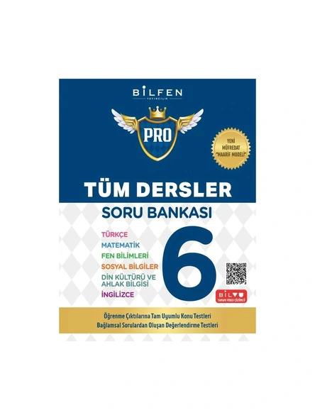 Bilfen Yayıncılık 6. Sınıf Pro Tüm Dersler Soru Bankası Maarif Modeli Müfredat ürün görseli