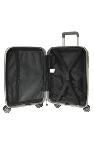 Ground 10728 PP Sirius  Büyük Boy Valiz  (Kemik-Gri) - Resim 5