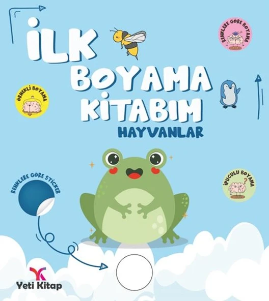 İlk Boyama Kitabım Hayvanlar ürün görseli 1