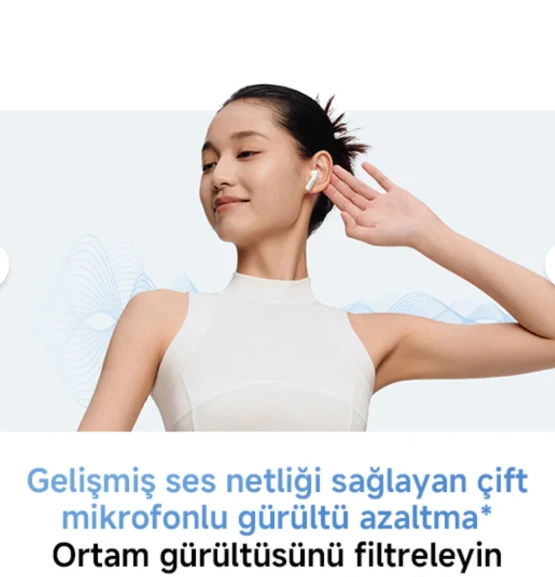 Xiaomi Redmi Buds 6 Active (KVK Garantili) Siyah - Resim 3