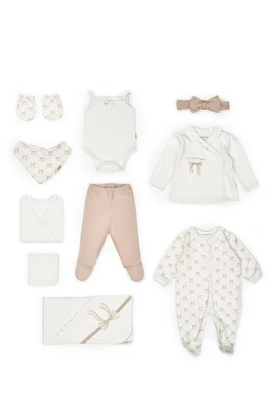 Bebek 10'lu Hastane Çıkışı Set %100 Organic Pamuk Yenidoğan Serisi - CSY8169 - 2