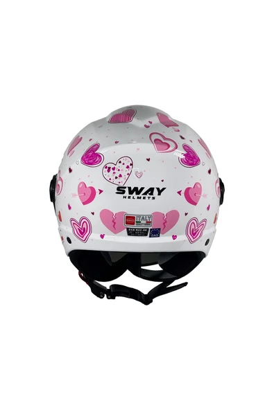 Sway KASK SW 765 Enjoy Heart - Resim 4