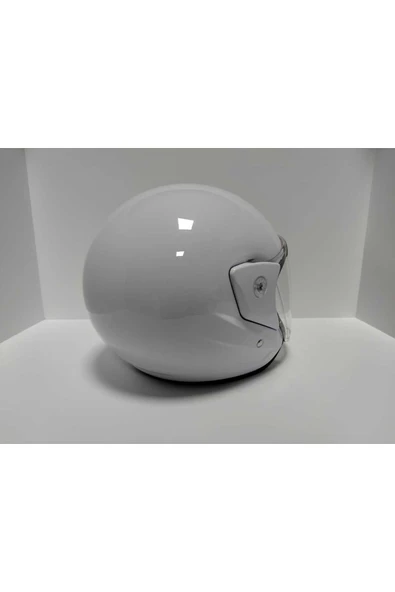 Leos -YARIM KASK ITHAL-BEYAZ RENK-YAZLIK KASK- - Resim 5
