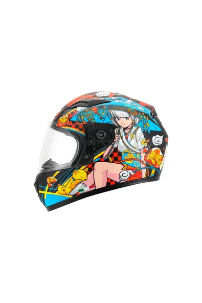 Sway KASK SWAY SW 815K SPIRIT Red Blue Full Face ürün görseli