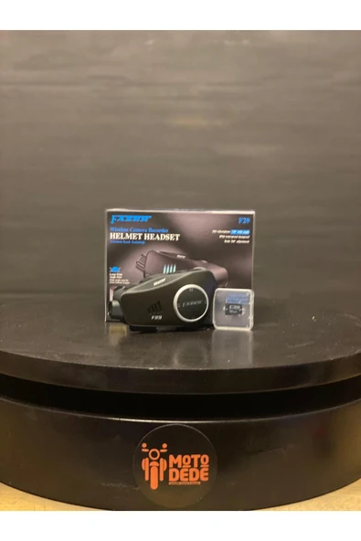 FAZER F29 Bluetooth Kask Kameralı Interkom 1080P Full HD, Suya Dayanıklı, 32GB Hafıza Kartı Hediye - Resim 3