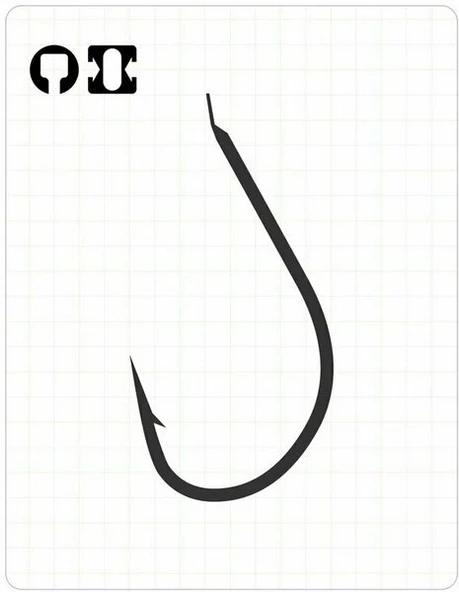 Fudo 1907 KEIRYUU 16 LI TEFLON Olta İğnesi No:11 - Resim 2