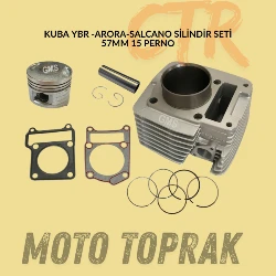 Kuba YBR Arora Salcano Silindir Seti 57mm 15 Perno - 2
