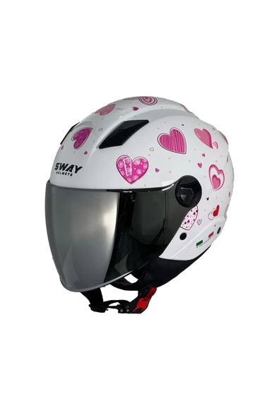 Sway KASK SW 765 Enjoy Heart - Resim 3