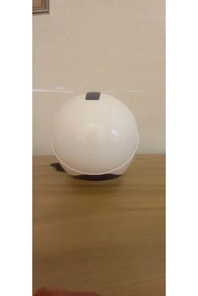 Motosiklet Yarım Kask Beyaz Kırılmaz - Resim 3