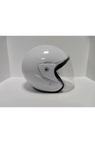 Leos -YARIM KASK ITHAL-BEYAZ RENK-YAZLIK KASK- ürün görseli