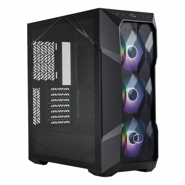 Cooler Master MasterBox TD500 Mesh V2 USB 3.2 ARGB eATX Mid Tower Siyah Kasa - Resim 3
