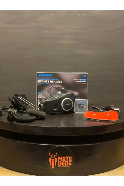 FAZER F29 Bluetooth Kask Kameralı Interkom 1080P Full HD, Suya Dayanıklı, 32GB Hafıza Kartı Hediye - Resim 4