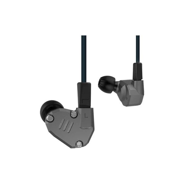 KZ ZS6 Hybrid Quad Driver Kulak İçi Kulaklık Siyah - TEŞHİR