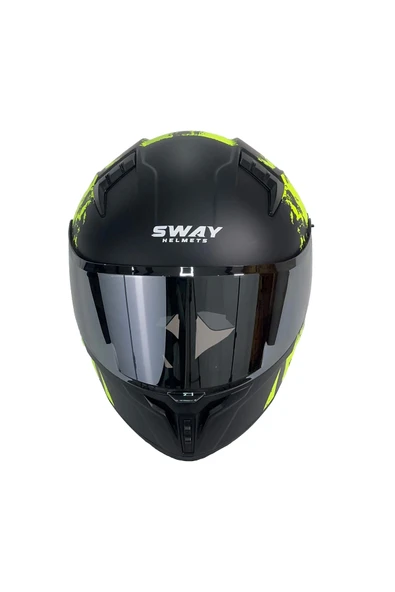 Sway KASK SW 869 SNATCH Full Face - Resim 4