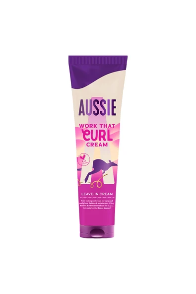 Work That Curl Dalgalı ve Kıvırcık Saçlar için Durulanmayan Saç Kremi 160ml - Resim 2