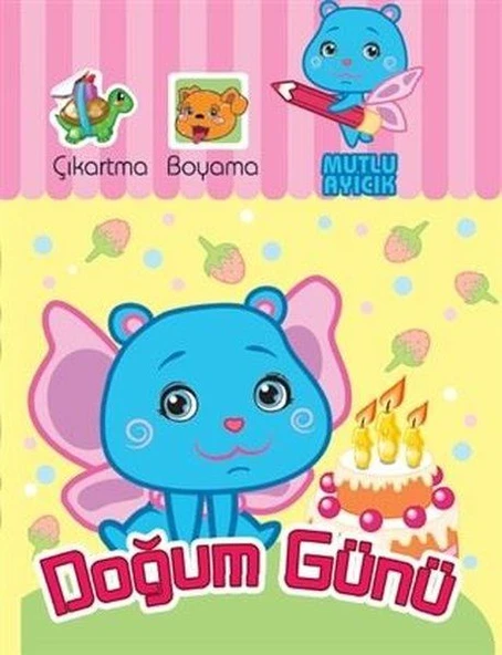 Mutlu Ayıcık Doğum Günü ürün görseli