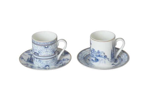 Lucky Art Florance Bone 4lu Kahve Fincanı Seti ürün görseli