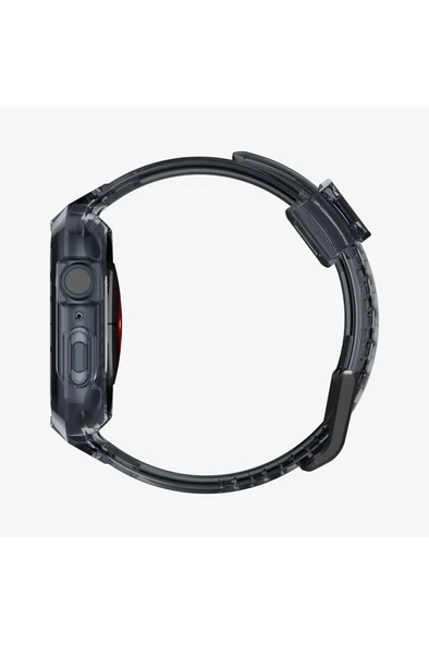 Spigen Apple Watch 45mm (Seri 9/8/7) Kılıf & Kordon Kayış Liquid Crystal Pro Space Crystal - ACS04173 Teşhir - 8