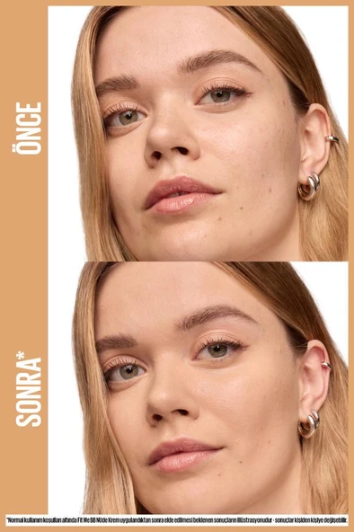 Maybelline New York Fit Me Nude Cilt Bakımı Etkili Nemlendirici SPF50 BB Krem - 30 - 3