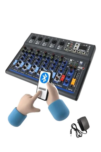 Lastvoice Ample Surface-Paket-4 Aktif hoparlör ve Mixer Full Ses Sistemi Seti - 3