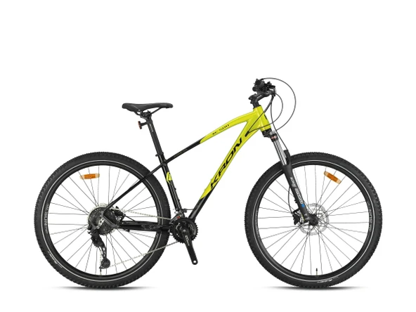 XC 500 - 29" MTB - 19' - 20 Vites - H.DISC - Mat Siyah-Elektrik Sarı / Siyah-Elektrik Sarı