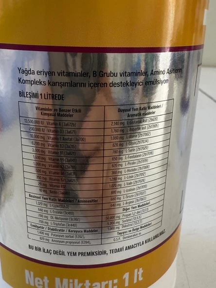 Ideal Vitamino Premiks 1 Lt - 3