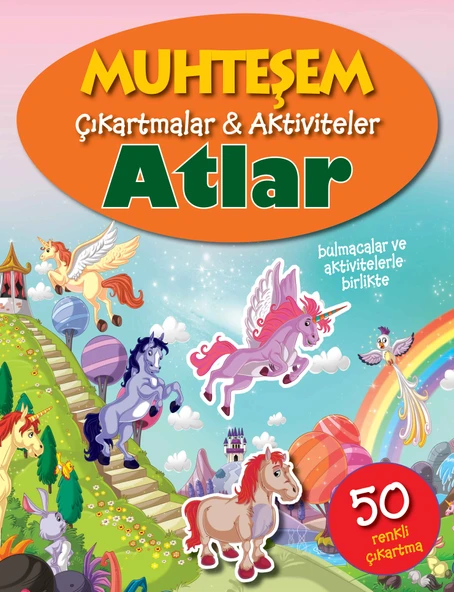Muhteşem Çıkartmalar ve Aktiviteler - Atlar ürün görseli