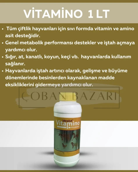 Ideal Vitamino Premiks 1 Lt ürün görseli
