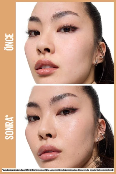 Maybelline New York Fit Me Nude Cilt Bakımı Etkili Nemlendirici SPF50 BB Krem - 40 - 3