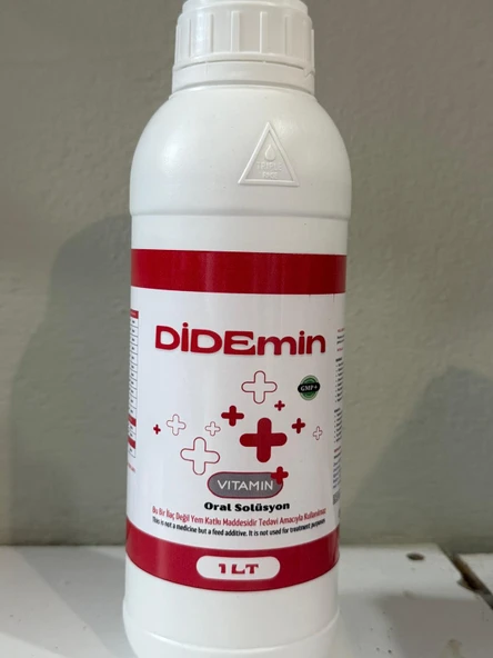 DİDEMİN - Hayvanlar İçin Mineral ve Vitamin Oral Solüsyon (1 LT) - 1