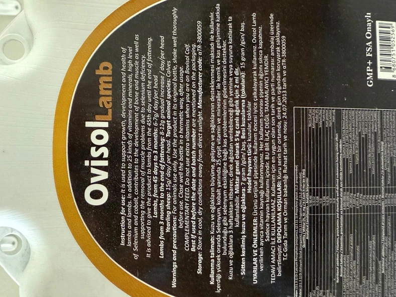 Ovisol Lamb 1 Lt - 2