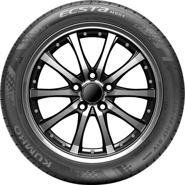 Kumho 225/50R16 92W Ecsta Hs51 Oto Lastiği ( Üretim Yılı : 2025) - Resim 3