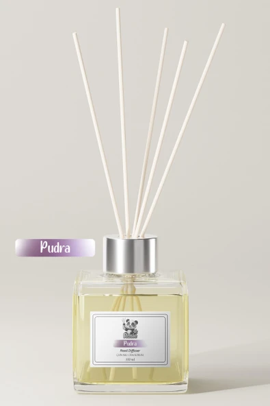 ROSIE Pudra Reed Diffuser Çubuklu Oda Kokusu 100 ml ürün görseli
