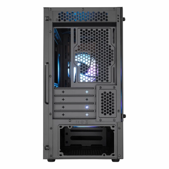 Cooler Master MB311L 600W USB 3.2 RGB mATX Mid Tower Siyah Kasa - Resim 6