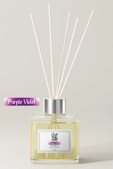 ROSIE Purple Violet Reed Diffuser Çubuklu Oda Kokusu 100 ml ürün görseli