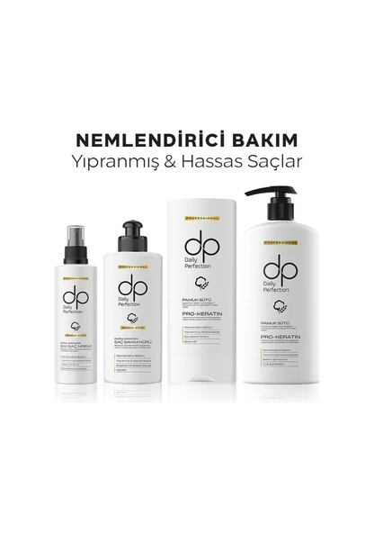 Dp Daily Perfection Şampuan Pamuk Sütü 800 ML - 5