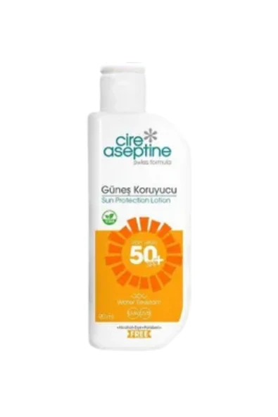 Cire Aseptine Güneş Koruyucu Losyon SPF50+ – Yüksek UVA & UVB Koruması, Hassas Ciltlere Uygun, 90 ml - 1