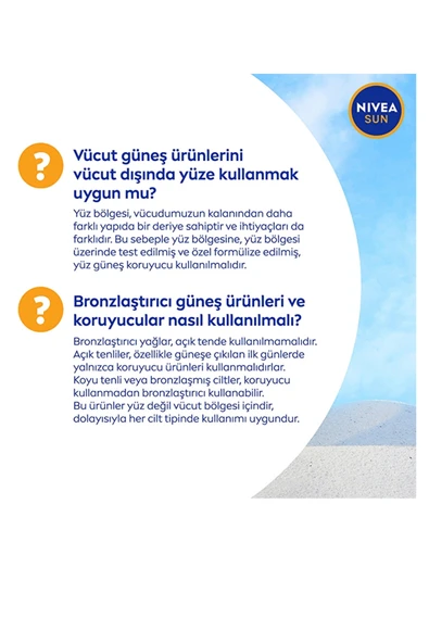 Nivea Sun SPF30 Güneş Koruyucu & Nemlendirici Vücut Spreyi – UVA & UVB Yüksek Koruma, 200 ml - Resim 4