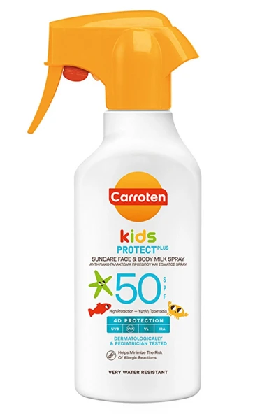 Carroten Kids SPF 50 Çocuk Güneş Spreyi – Yüksek Koruma, Yüz & Vücut İçin, 270 ml ürün görseli