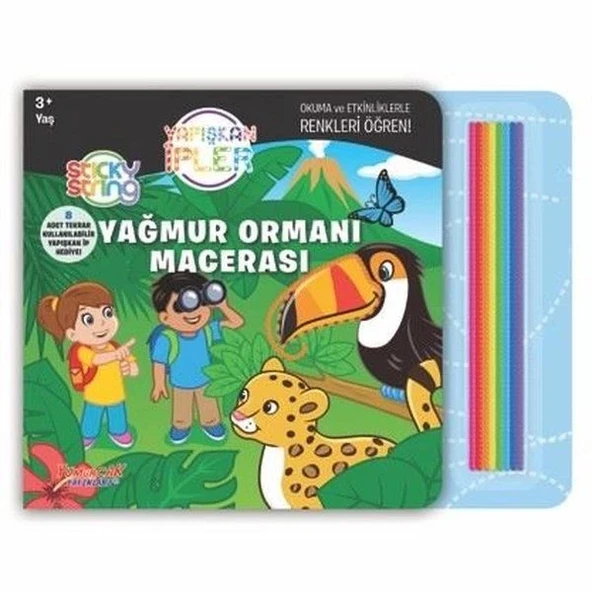 Yağmur Ormanı Macerası - Yapışkan İpler ürün görseli 1