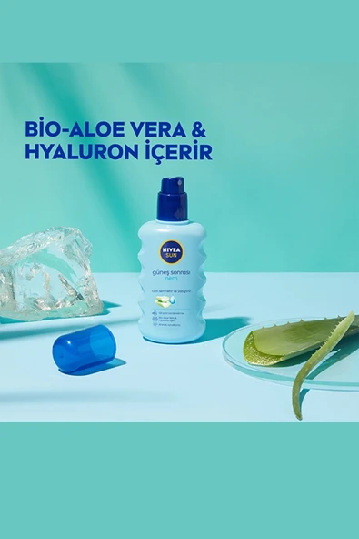 Nivea Sun Güneş Sonrası Nemlendirici Sprey – Cildi Ferahlatıcı ve Onarıcı Bakım, 200 ml - 2