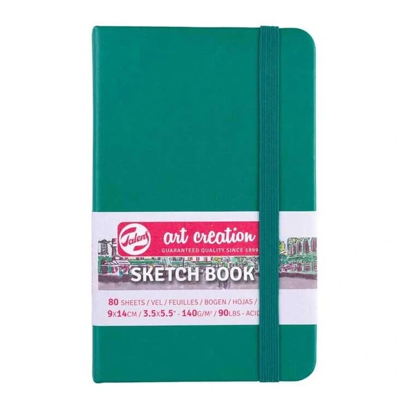 Talens Art Creation Sketchbook 140gr Yeşil 9x14 RT9314331M ürün görseli