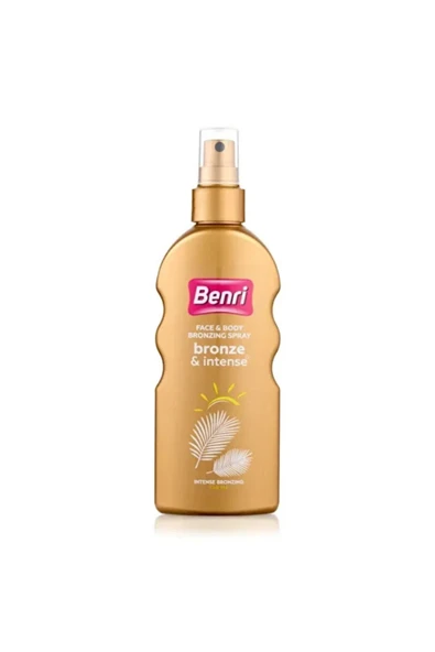 Benri Yoğun & Hızlı Bronzlaştırıcı Sprey – Kakao Özlü Doğal Bronzluk Sağlayan Vücut Spreyi, 150 ml - 1