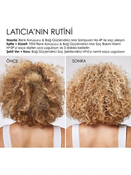 Olaplex No. 5P  Blonde Enhancer Toning Conditioner - Renk Koruyucu & Bağ Güçlendirici Mor Saç Bakım Kremi – 250 ml - Resim 8