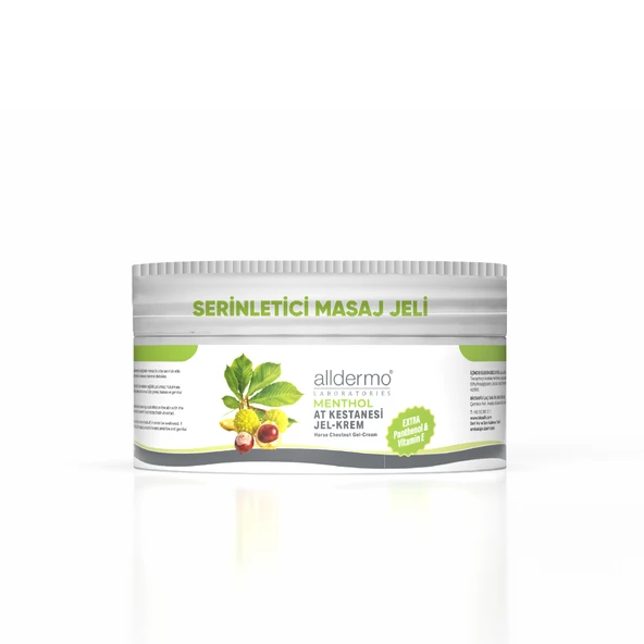 Alldermo At kestanesi Menthol Serinletici jel Krem 250 ml ürün görseli 1